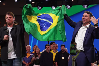 Brazil's Flavio Bolsonaro challenges Lula after winning party nomination