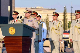 Egypt's Sisi: ``Without a Palestinian state, there will be no lasting peace in the Middle East.''