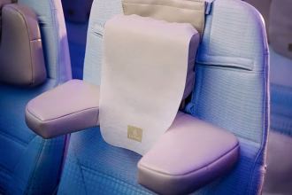 Emirates unveils 'revolutionary' economy class headrests