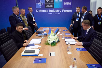 Estonia and Ukraine sign drone agreement to deepen defense industry collaboration