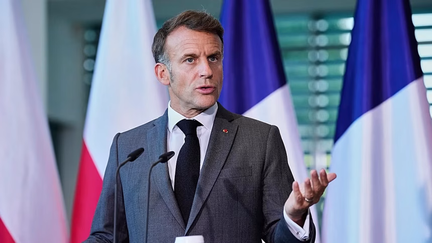 French President Emmanuel Macron speaks out against the rise in executions worldwide