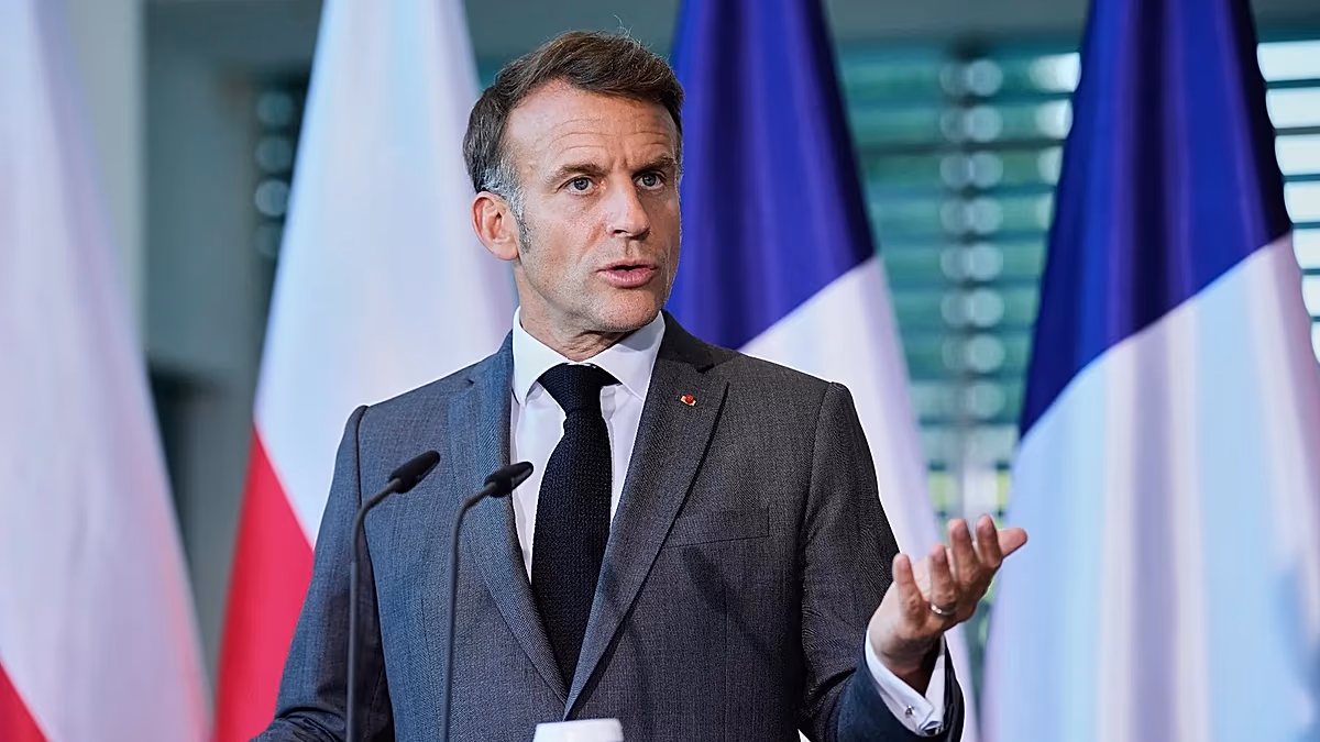 French President Emmanuel Macron speaks out against the rise in executions worldwide