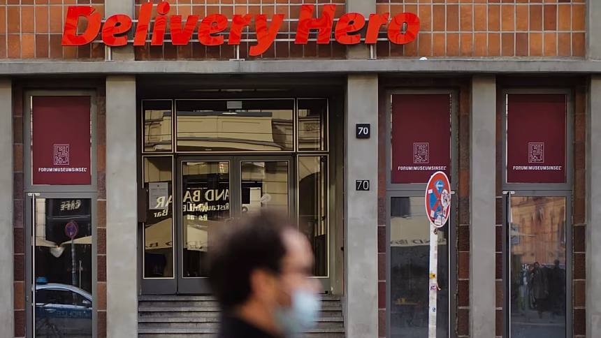 German delivery hero backs €13 billion takeover by Uber