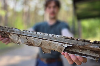 Go berry picking and discover evidence of mysterious Allied plane crash in Poland