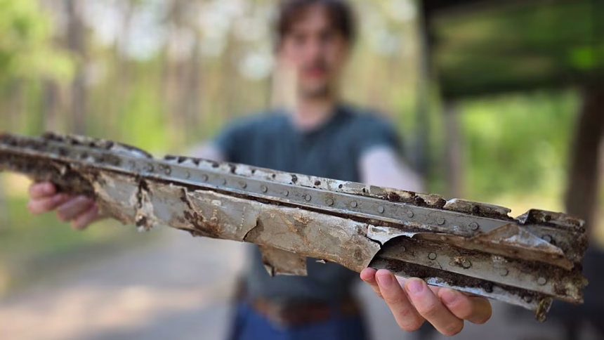 Go berry picking and discover evidence of mysterious Allied plane crash in Poland