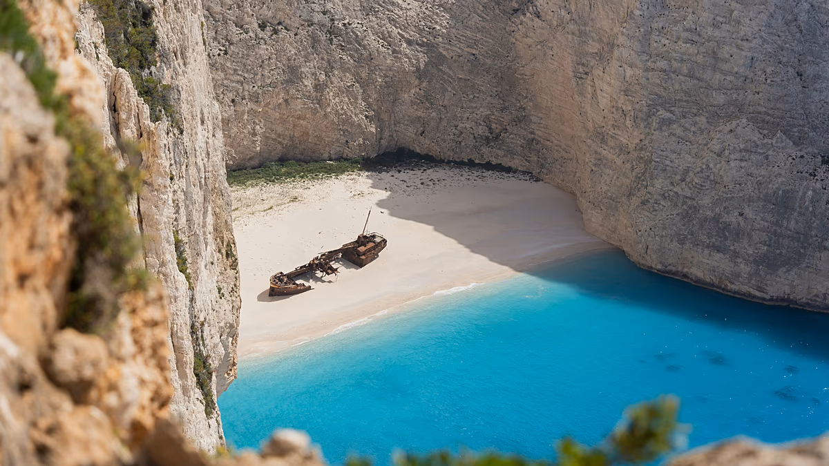 Greece's famous 'shipwreck beach' expands to save iconic shipwreck