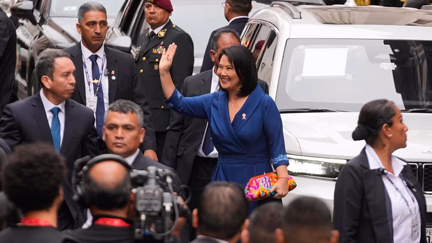 Keiko Fujimori becomes president of Peru, vowing to end 10 years of instability