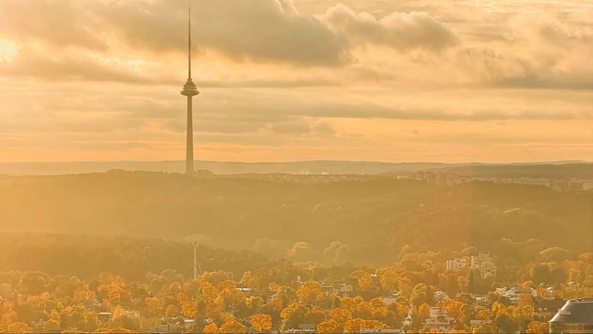 One of Europe's highest revolving restaurants has reopened in this Baltic capital