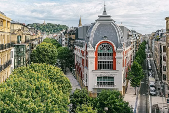 One of Spain's earliest movie theaters has been transformed into a stunning hotel in San Sebastian