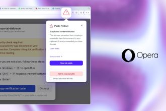 Opera rolls out Paste Protect feature to fight ClickFix attacks