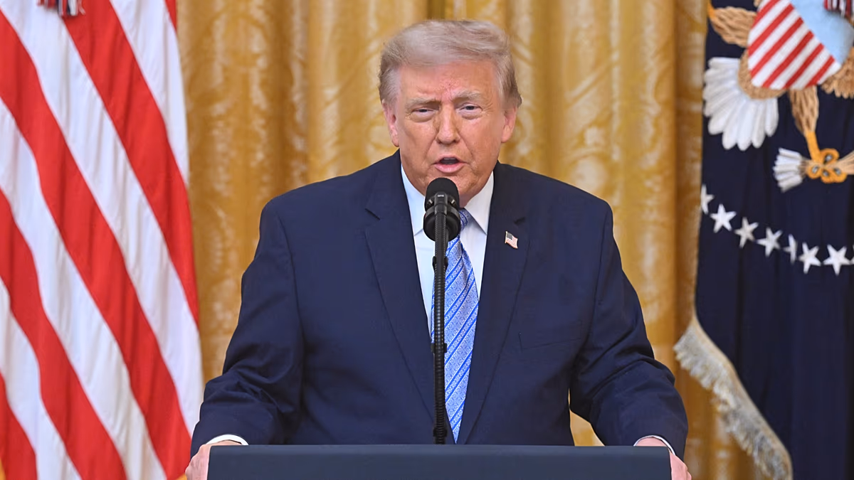 President Trump revives claims of election interference during national address