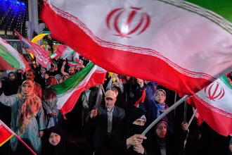 President Trump says of further airstrikes on Iran: ``We're going to go all out tonight''