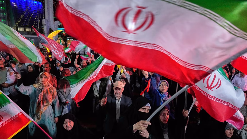 President Trump says of further airstrikes on Iran: ``We're going to go all out tonight''
