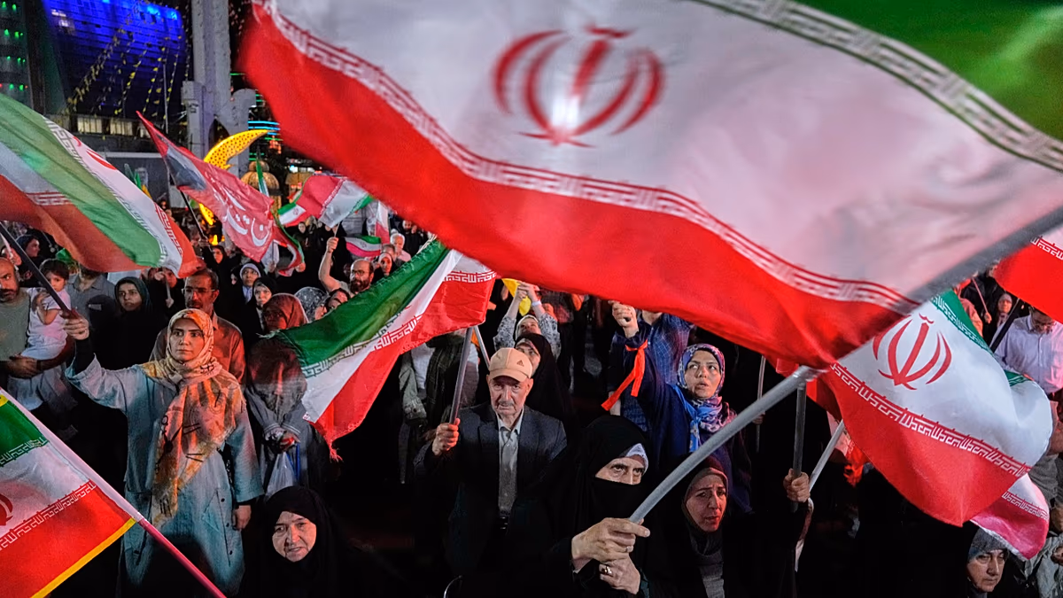 President Trump says of further airstrikes on Iran: ``We're going to go all out tonight''