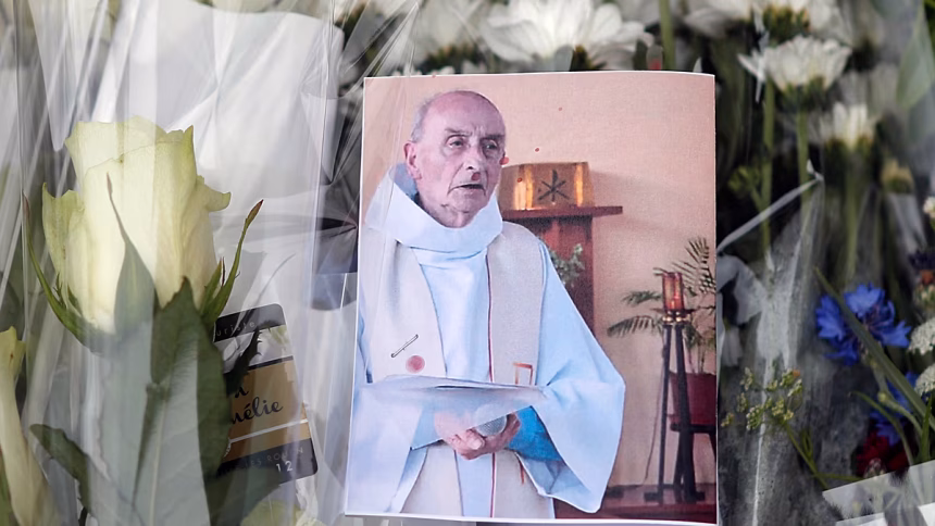 Ten years later, France mourns Father Jacques Hamel, killed by two jihadists in church