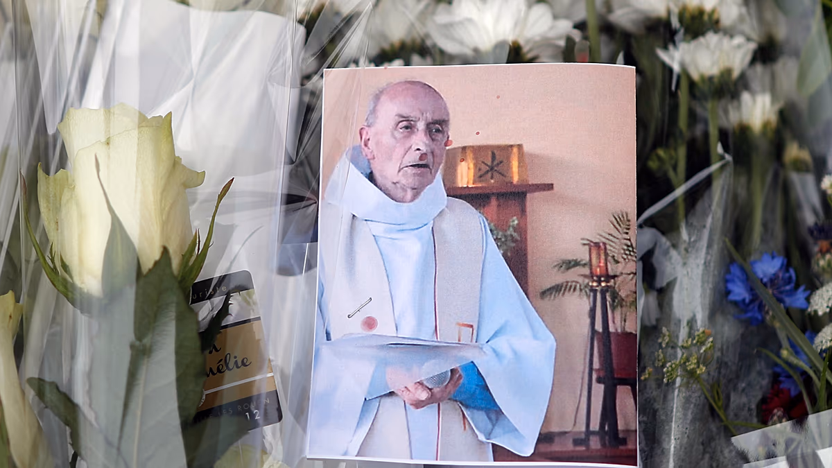 Ten years later, France mourns Father Jacques Hamel, killed by two jihadists in church