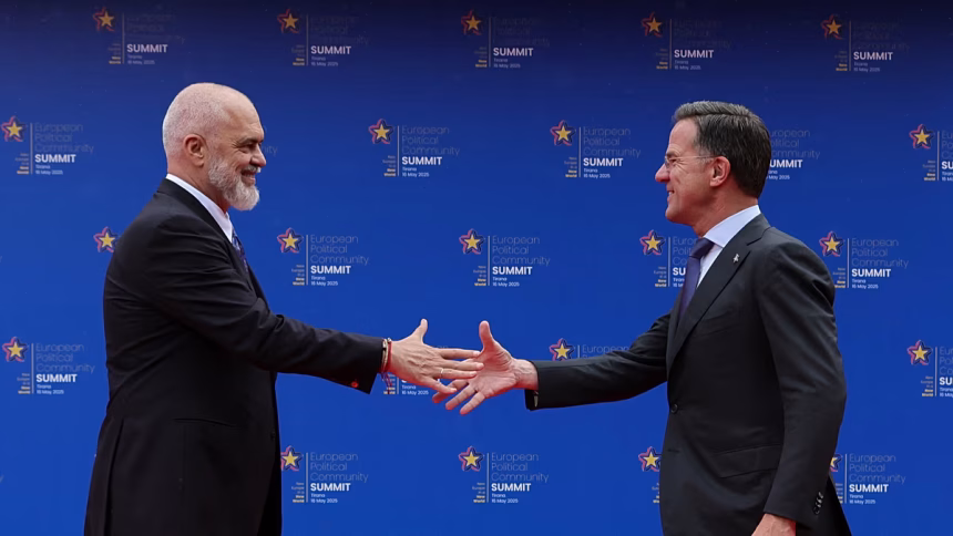 The balance of the Albanian NATO summit is in jeopardy as the US denounces security 'free riders'
