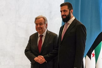 UN Secretary-General calls for global support for Syria in first Damascus visit since 2009
