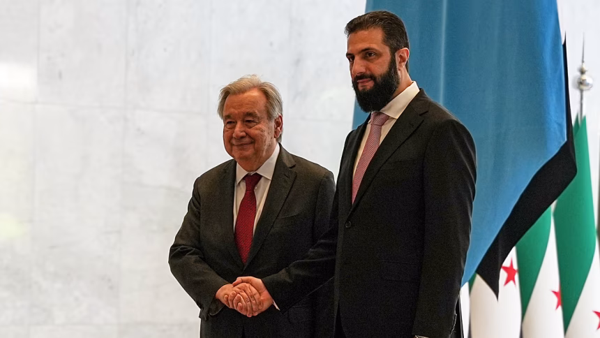 UN Secretary-General calls for global support for Syria in first Damascus visit since 2009