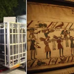 Bayeux Tapestry arrives in London for historic first UK loan