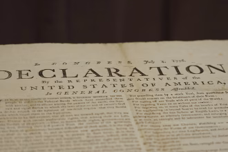 'Vanishingly rare' copy of US Declaration of Independence found in UK