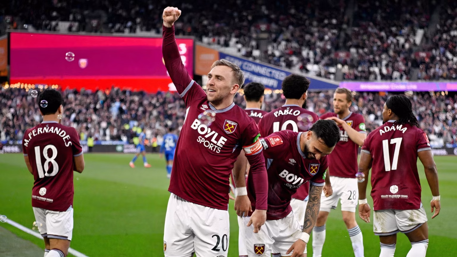 West Ham's Jarrod Bowen reportedly accepted £85m bid for Fernandes as Villa and Everton lurked