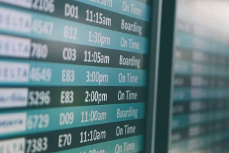 Which European airport has the most direct flights?
