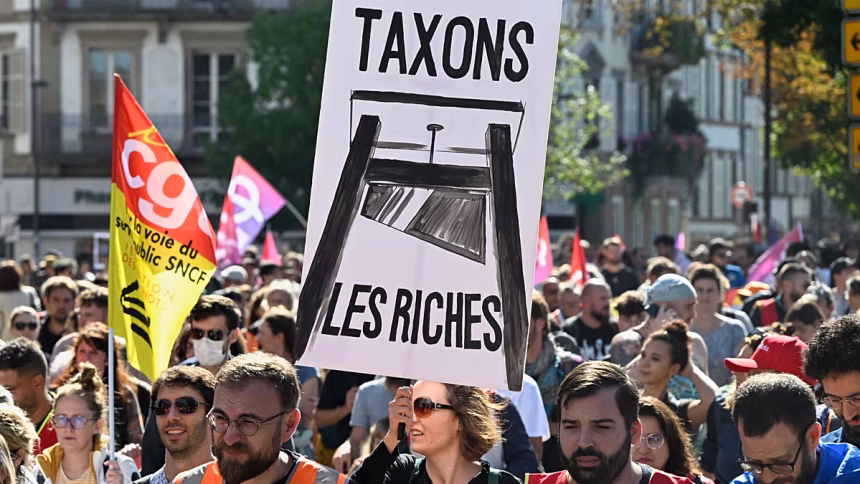 Why do France's high earners retire and where do they go?