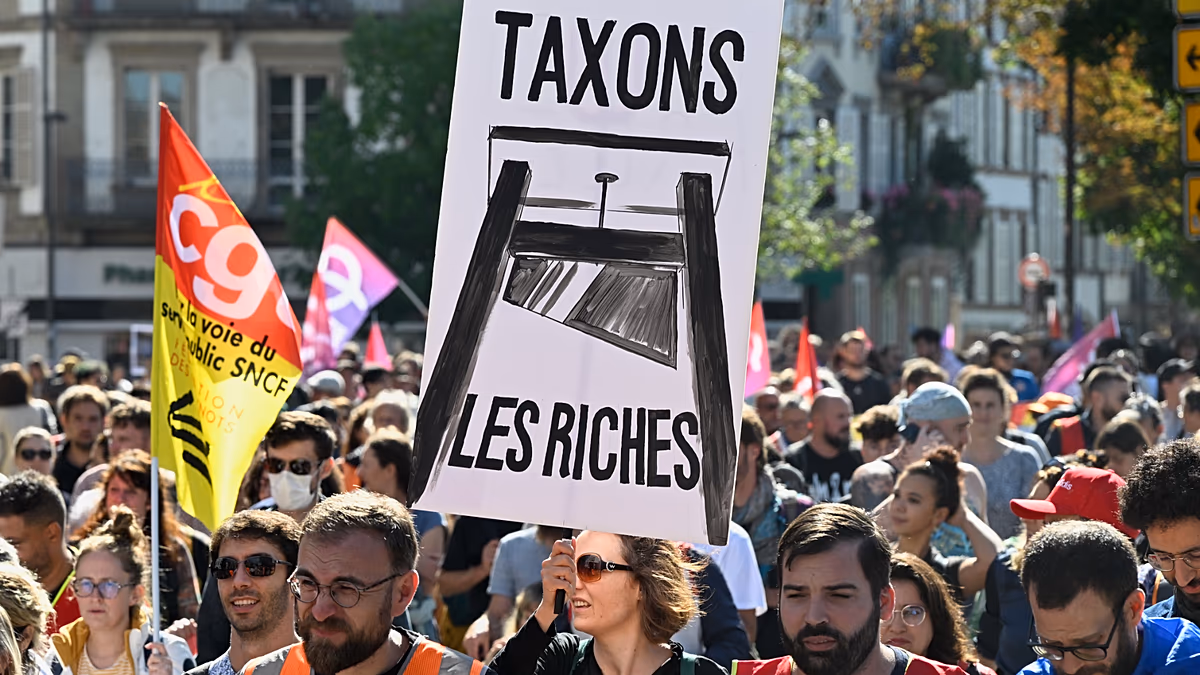 Why do France's high earners retire and where do they go?