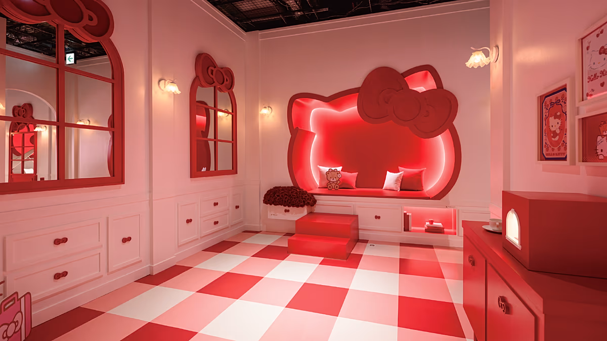You can check in without staying overnight at Tokyo's new Hello Kitty "hotel"