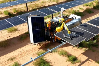 Mr. Grit gets $34 million to let robots build solar power plants and do everything else in stealth.