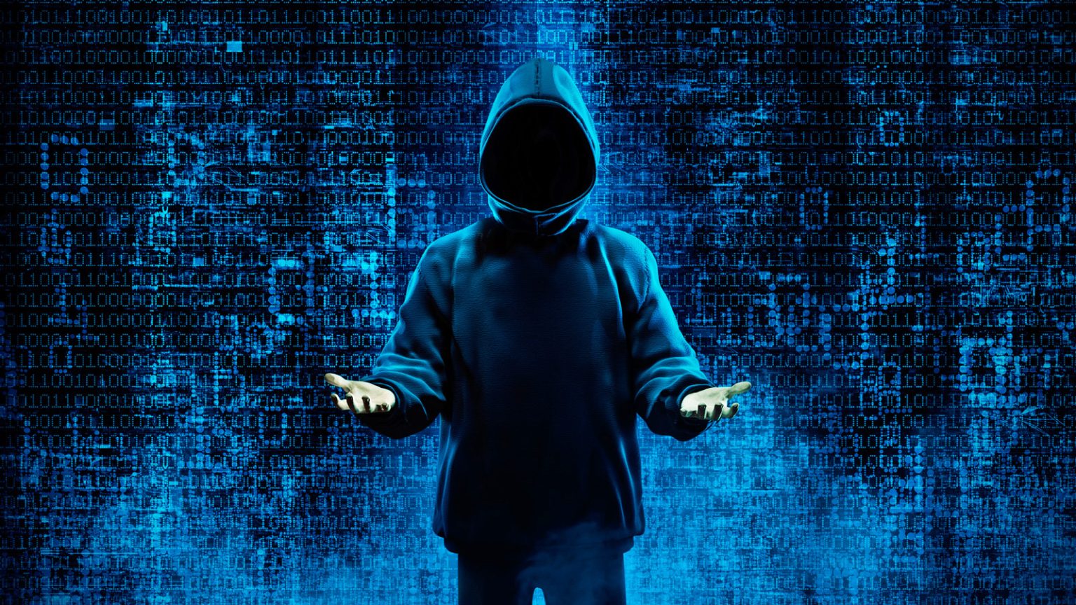 Hacker shrugging