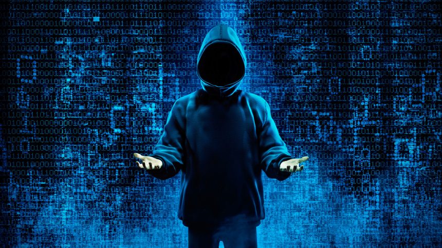 Hacker shrugging