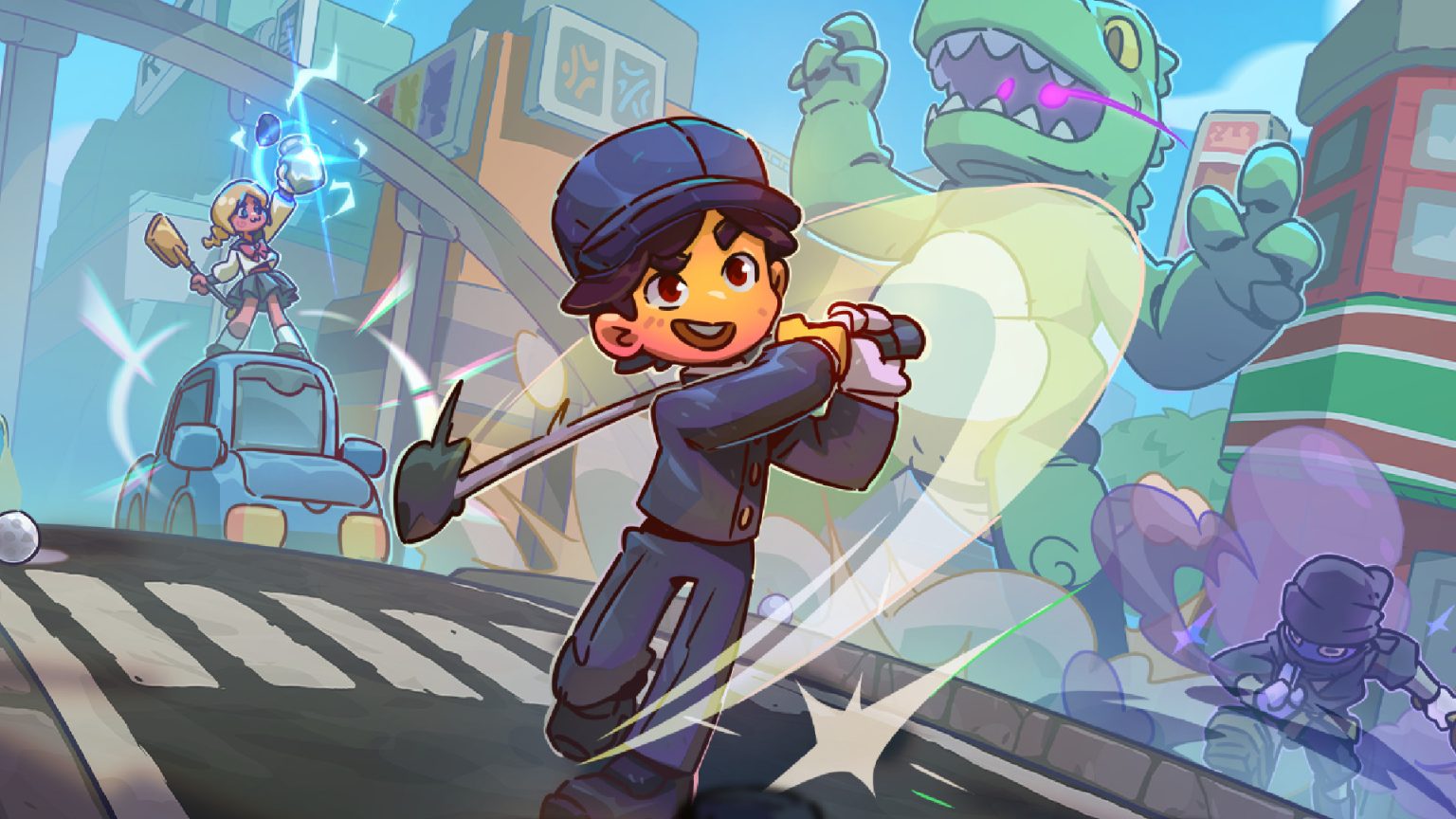 Try the most chaotic golf game for free on Steam now before the price goes up forever